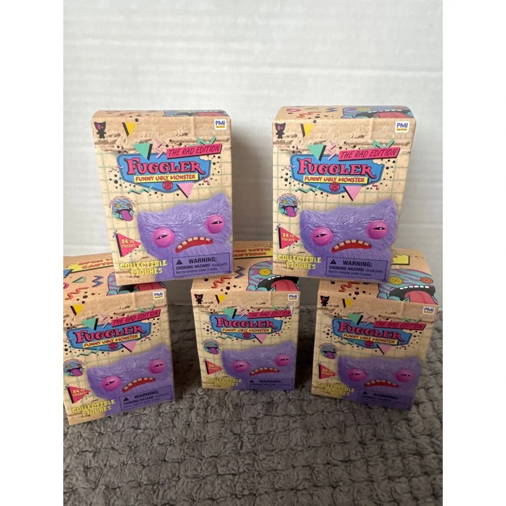 Fuggler Funny Ugly Monster The Rad Edition Collectible Figures Set of 5 Mystery